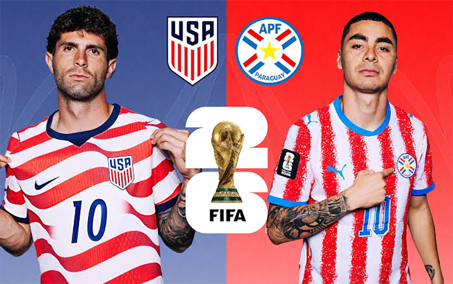 Link xem trực tiếp Mỹ và Paraguay (bảng D World Cup 2026)

